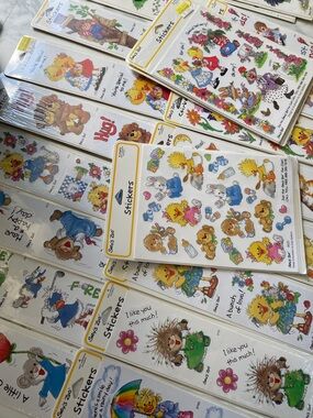 Vintage Suzy's Zoo stickers - Huge lot!
